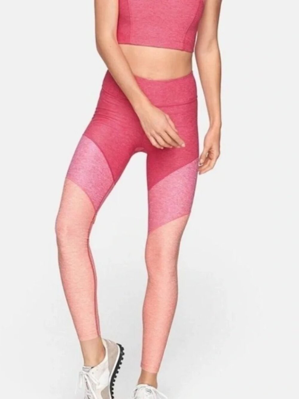 NWT Outdoor Voices Women’s Springs 7/8 Leggings in Flamingo/Rose/Clay XS